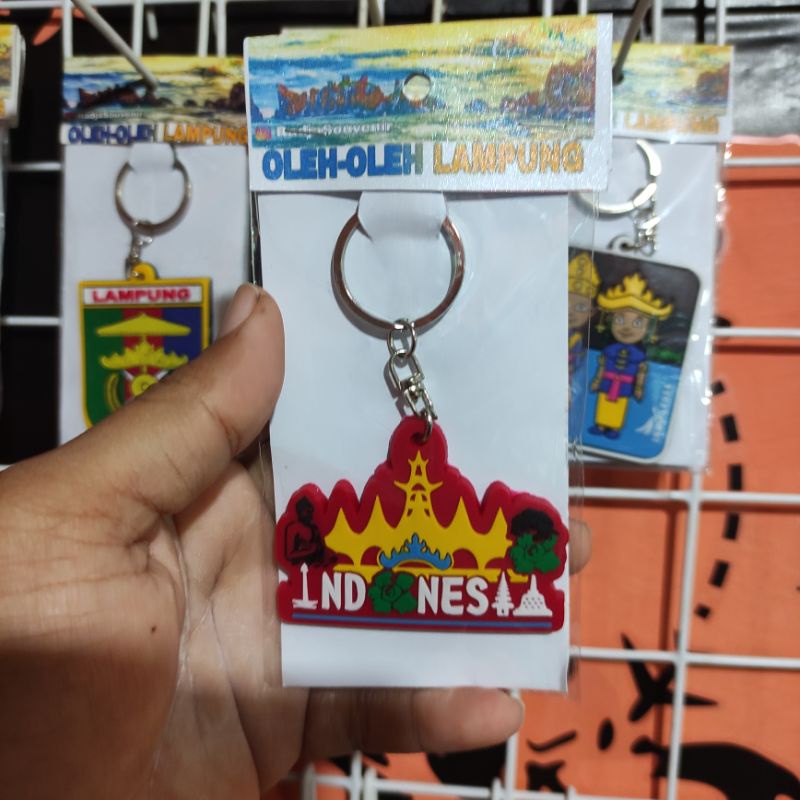 Gantungan Kunci Siger Lampung | Oleh Oleh Kota Lampung