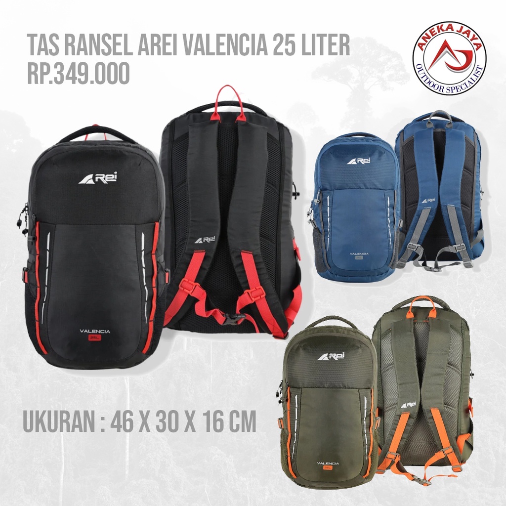 TAS RANSEL AREI VALENCIA 25 LITER