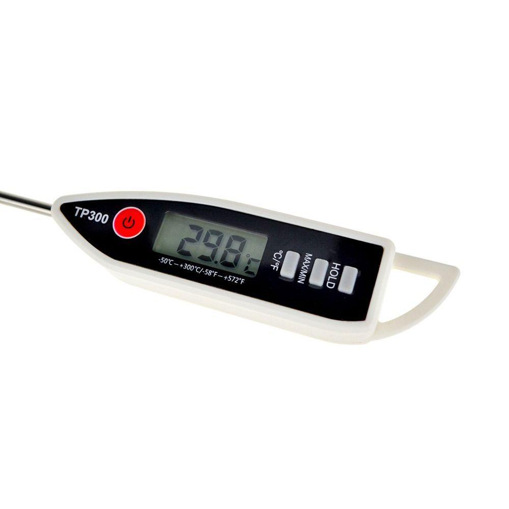 Top Digital Food Thermometer Portable Profesional Untuk Daging BBQ Makanan Minyak Dapur Pengukur Suhu