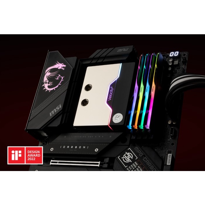 EKWB EK Quantum Velocity2 D-RGB - AM5 Full Nickel CPU Water Block