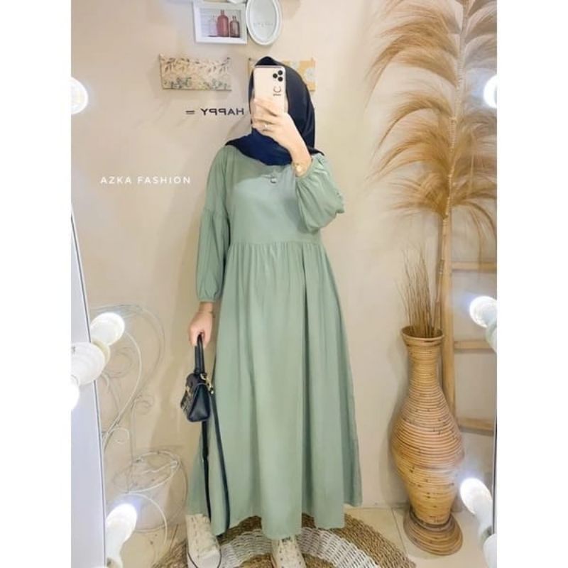 KAYLA MIDI DRESS || GAMIS REMAJA || GAMIS KEKINIAN