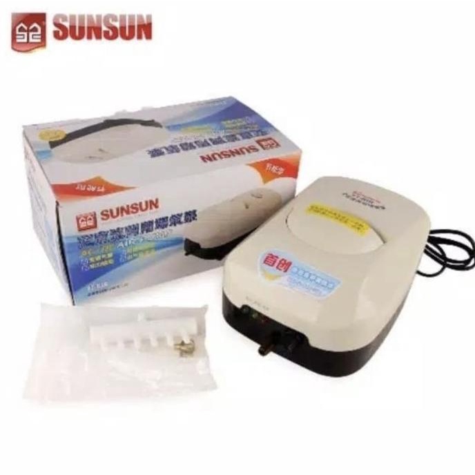 Aerator Sunsun Yt 818 Aerator Acdc Airpump Ac Dc Pompa Udara Kolam