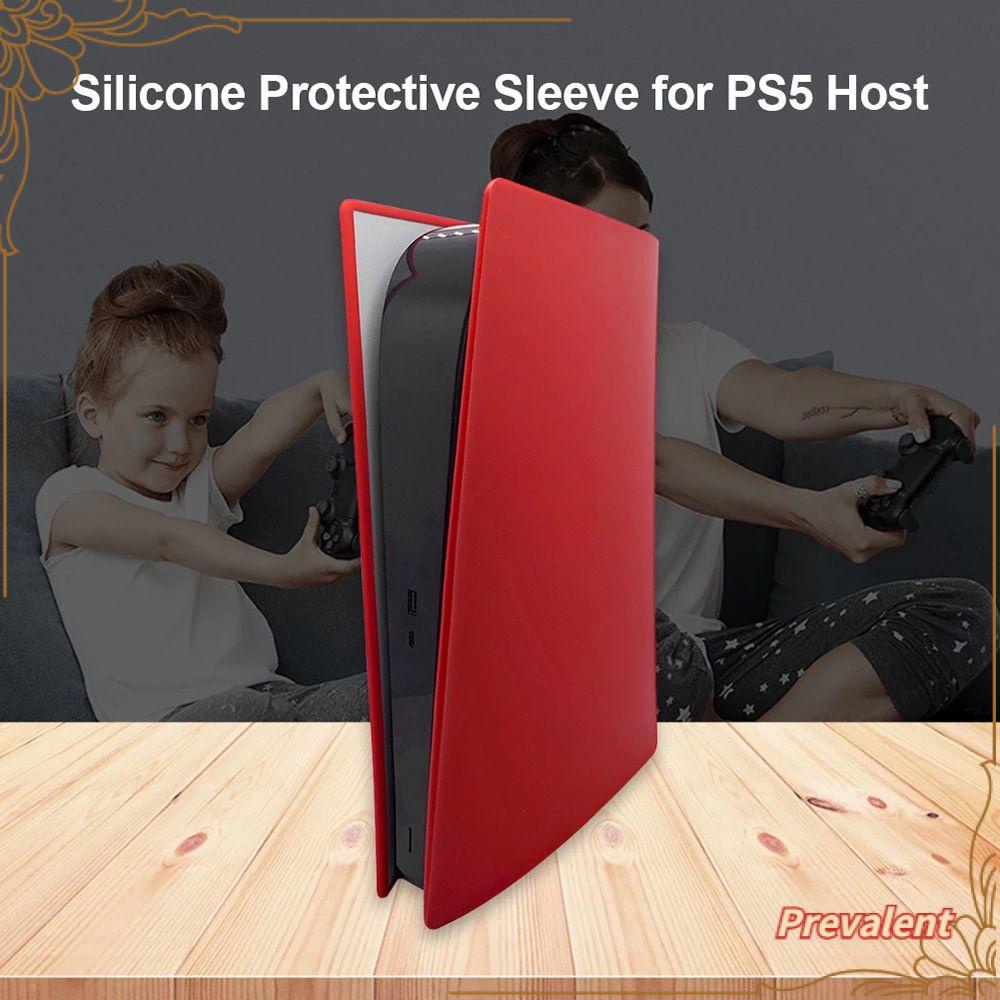 Preva Untuk PS5 Host Cover Pengganti Silikon Housing Shell Game Host Shell