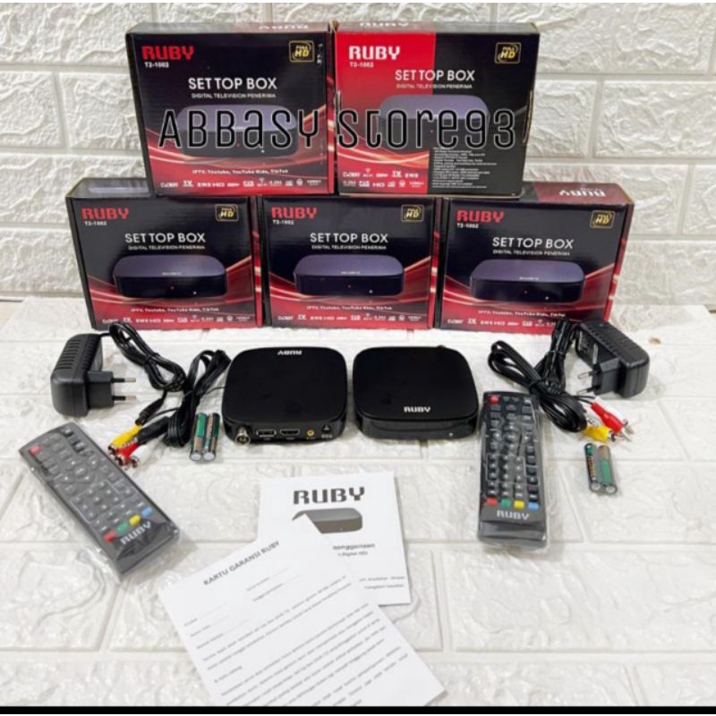 STB / SET TOP BOX RUBY  Digital T2-1002