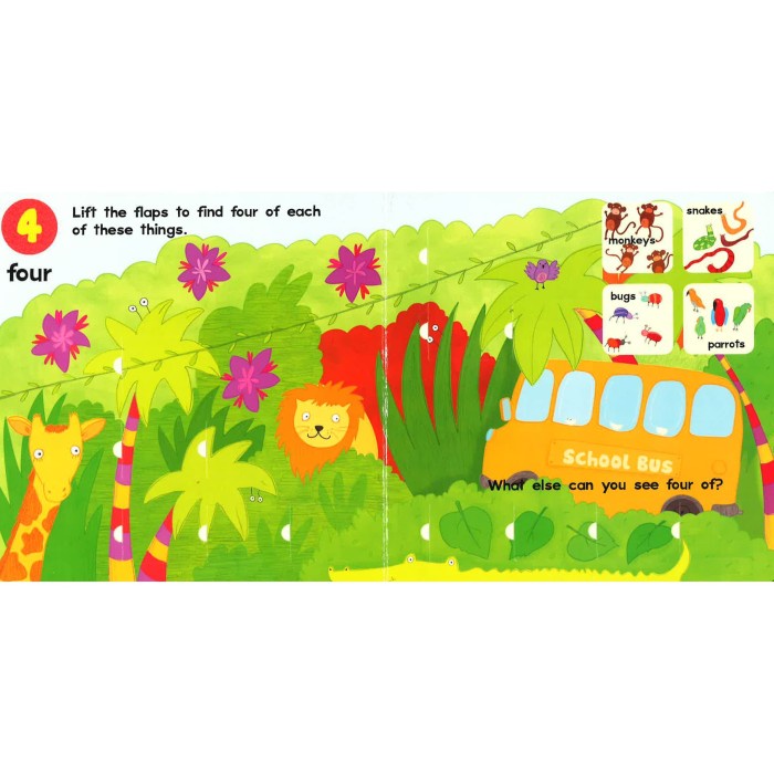 SMALL MULTIPLE FLAPS - COUNTING BOOK