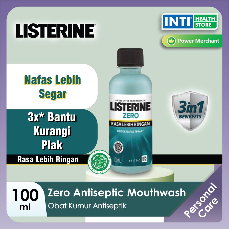 LISTERINE | Zero | Mouthwash | Obat Kumur 100ml