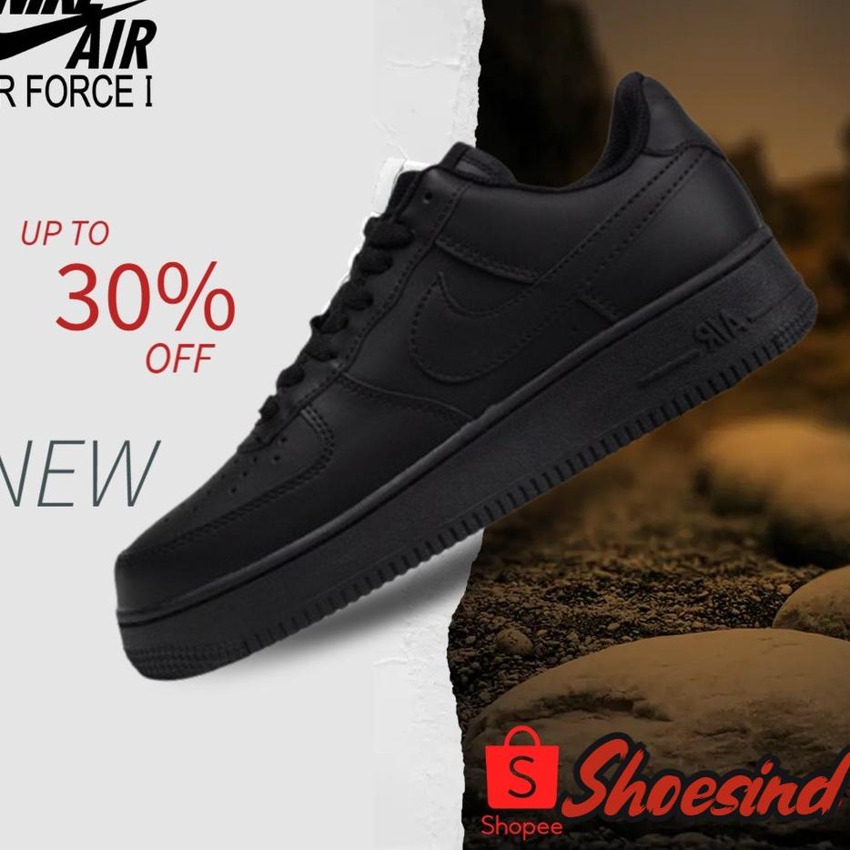 SUPER MURAH - [ BISA COD ] SEPATU PRIA VANS SLIP ON CLASSIC FULL BLACK SEPATU WANITA VANS SLIP ON KA