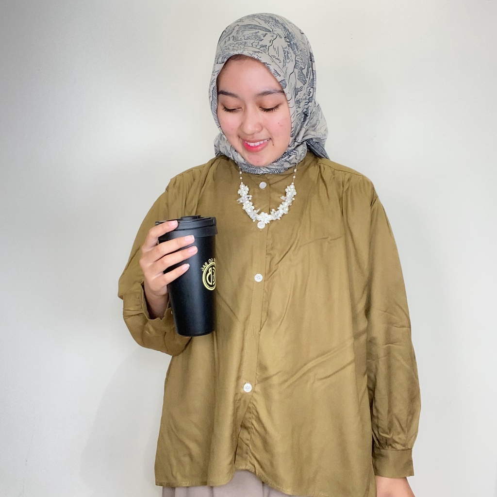 Keira Shirt Rayon Twill LD120 Oversize