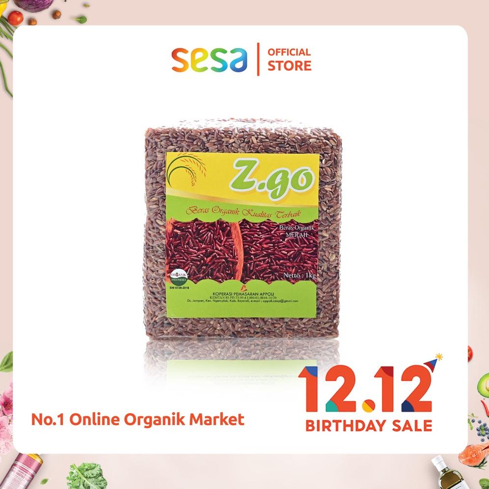 

[KODE PRODUK HMHVQ9547] Z Go Beras Merah Organik 1 Kg