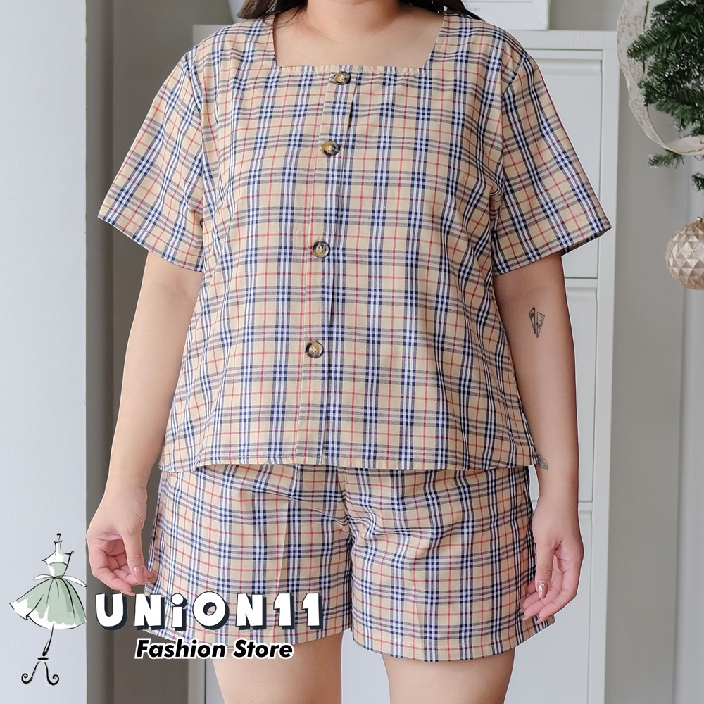 UNION11 - STELAN WANITA JUMBO / STELAN BIG SIZE XXXL WANITA / SETELAN CELANA JUMBO WANITA / SETELAN JUMBO WANITA LD 120 WONDI