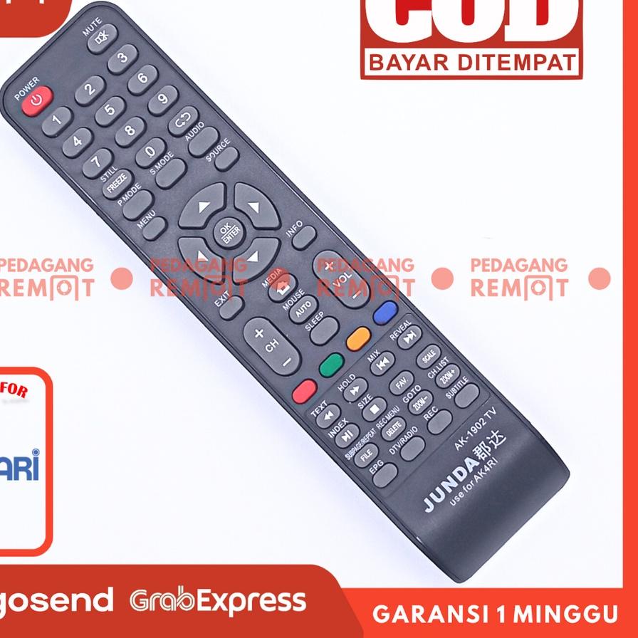 TERMURAH Remot Remote TV Akari LCD LED Smart Connect RC-9920AS AT-5432S AT-5442S AT-5450S AT-5455S A