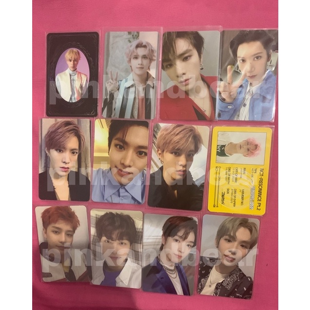 Photocard PC NCT Hendery Yearbook YB AR Kick Back Xiaojun Arrival Ten Departure Regular Irregular Em