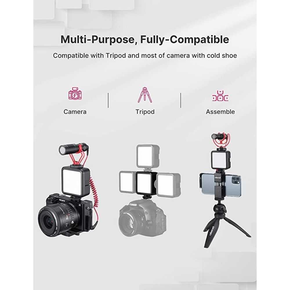 ( 100% BARANG ORI ) inLight Lampu Kamera Mini RGB LED Portable Photo Video Light 2000 mAh - WL-R1