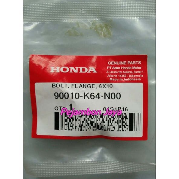 90010K64N00 BOLT FLANGE 6X10
