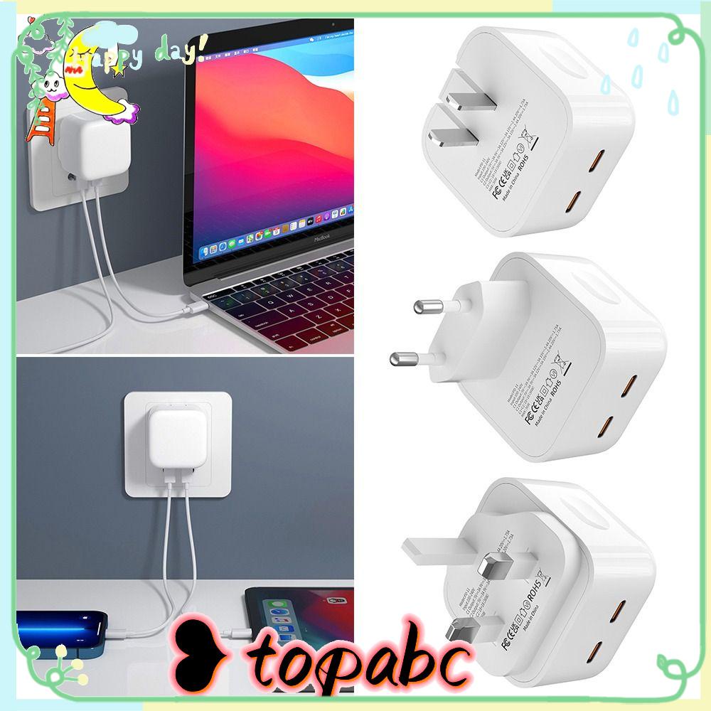 Top Quick Charger Aksesoris Handphone Universal 2port Fast Charging