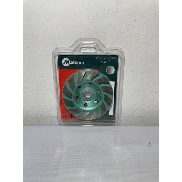 diamond cup wheel turbo 4 inch mailtank / mailtank cup grinding wheel 100mm / mata batu gerinda poles mangkok / mata batu poles beton / diamond cup wheel turbo mailtank