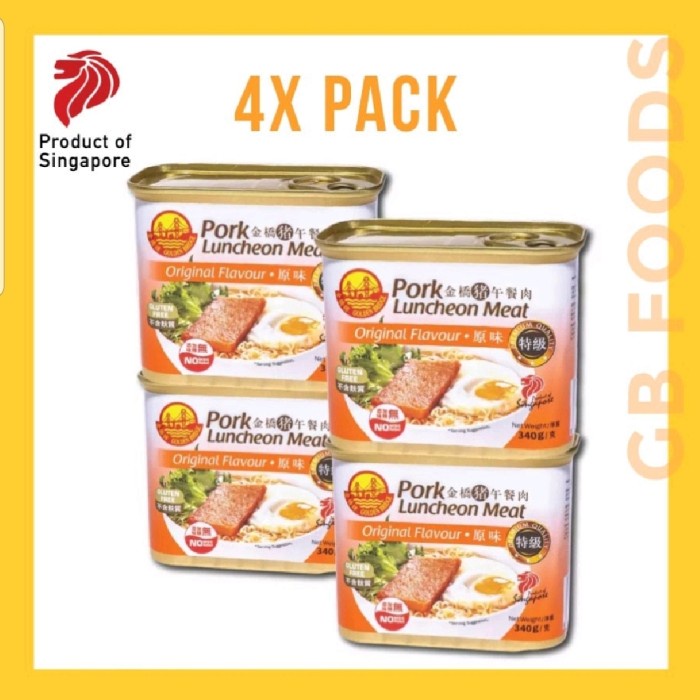 

Widyatmogrosir - Golden Bridge Luncheon Ham Multipack 4X340G Product Of Singapore