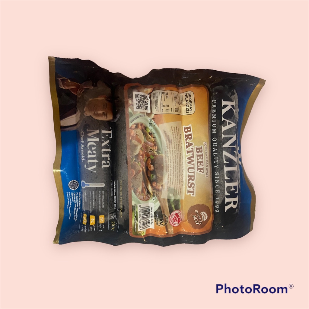 

Sosis KANZLER BEEF BRATWURST 360g
