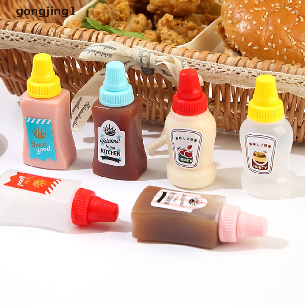 Ggg 2Pcs Botol Saus Bumbu Mini Wadah Saos Kecap Salad Saos Portable ID