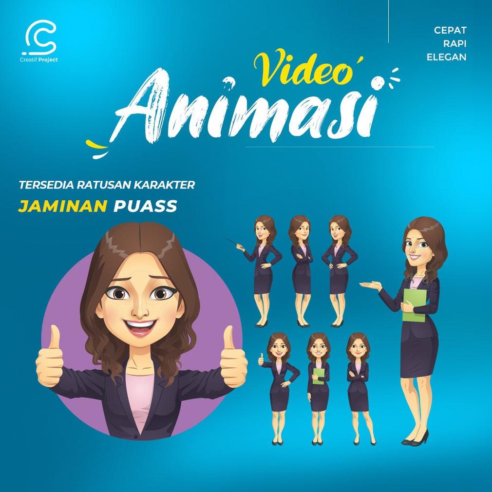 BISA COD Video Animasi Presentasi Kartun 2D | Powtoon