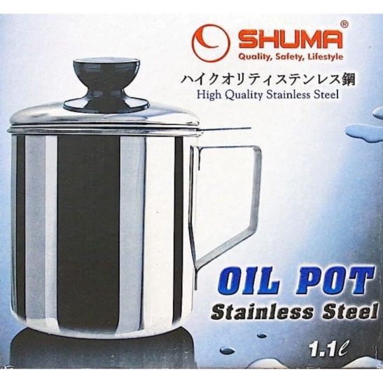 

Dijual Wadah Minyak Bekas Pakai /SHUMA OIL POT STAINLESS STEEL 11 Liter - 500 Berkualitas