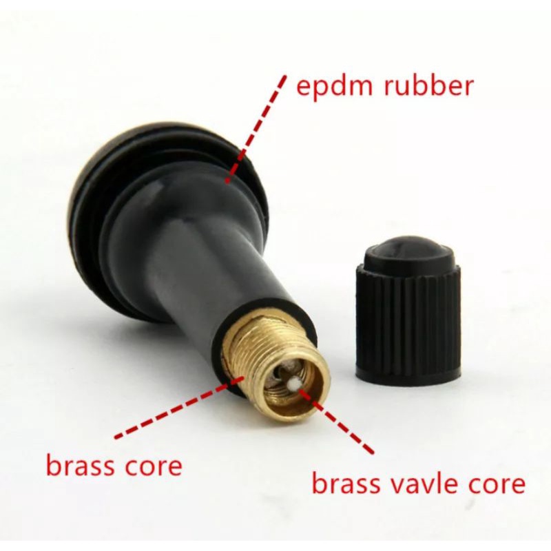 Pentil Tubeless Karet Pentil Tubles Mobil Motor TR-414