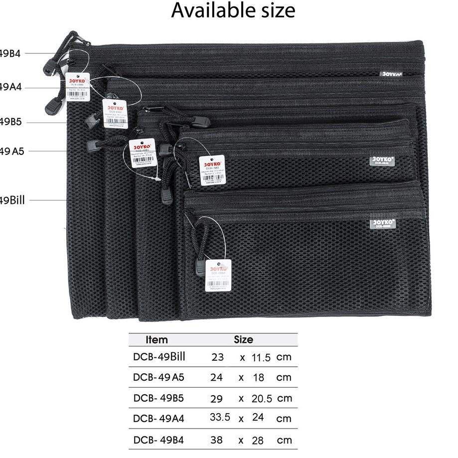 

[PRODUK W7L9F] Document Bag Tas Dokumen Joyko DCB-49 NRE