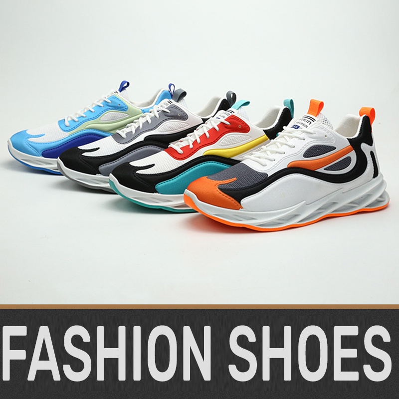 {FREE BOX} Sepatu Pria Sneakers Casual Import - F-868