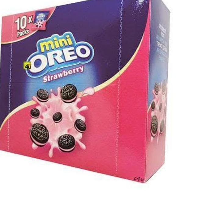 

GT7✡ Oreo Mini Strawberry (10 pcs x 20,4gr) Cemilan Enak dan Murah Model Baru