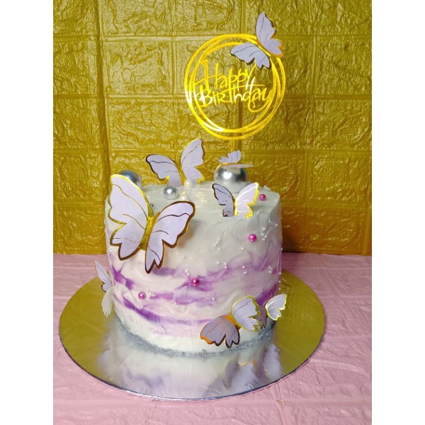 

Kue Ulang tahun kupu²