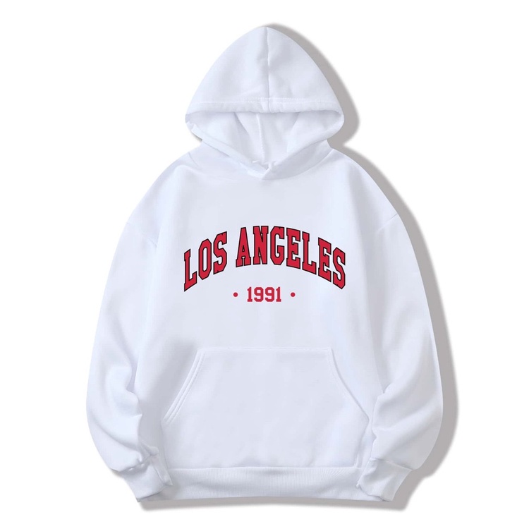 LOS ANGELES 1991 Jumper Hoodie II  Sweater Hoodie Trendy II Sweter Oblong Topi Sz M - XL ( Pria &amp; Wanita / Anak &amp; Dewasa )