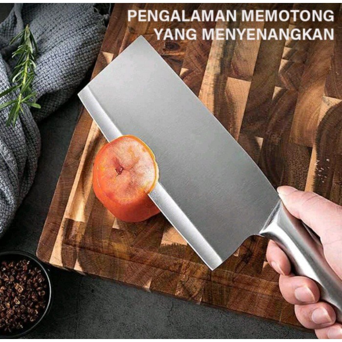 SET PISAU DAPUR 5 IN 1 STAINLESS STEEL