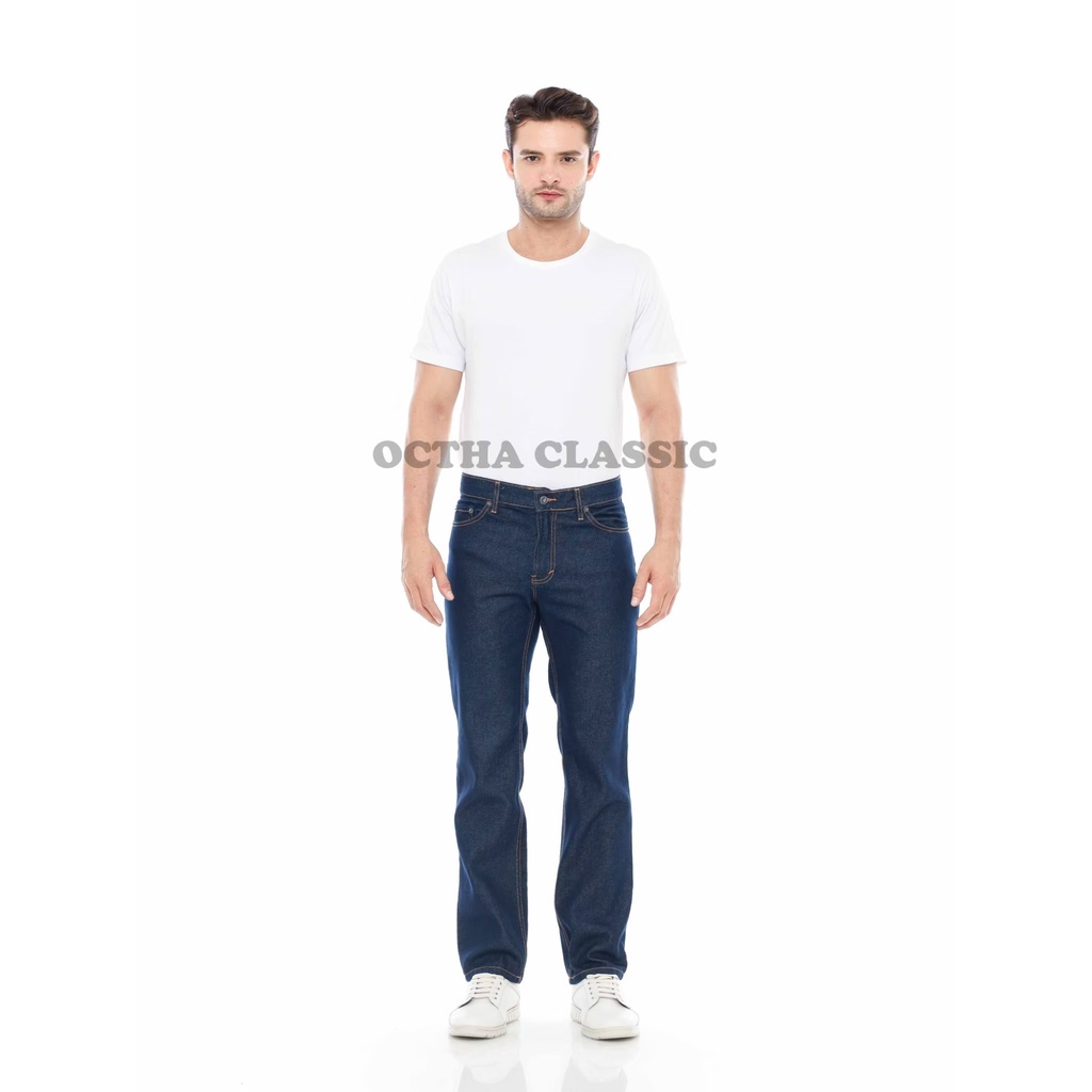 Celana jeans pria panjang standart / jeans reguler pria - basic celana panjang jeans- Distro Jeans