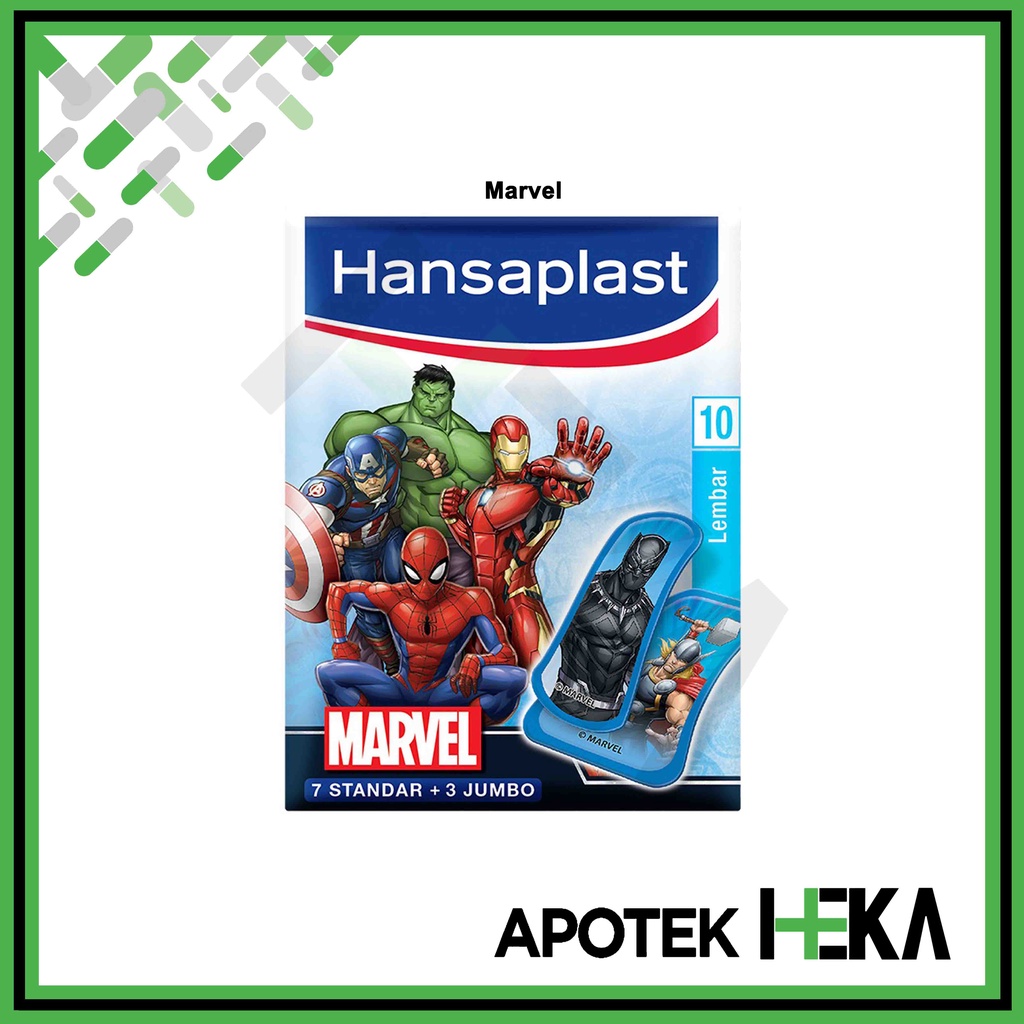 Hansaplast Kids isi 10 - Plester Gambar Anak (SEMARANG)