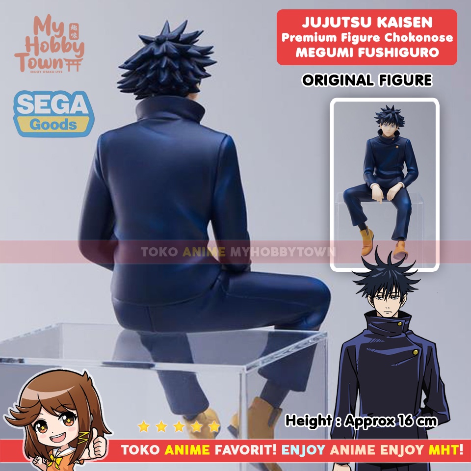 Figure Anime Original SEGA Jujutsu Kaisen Megumi Fushiguro Chokonose