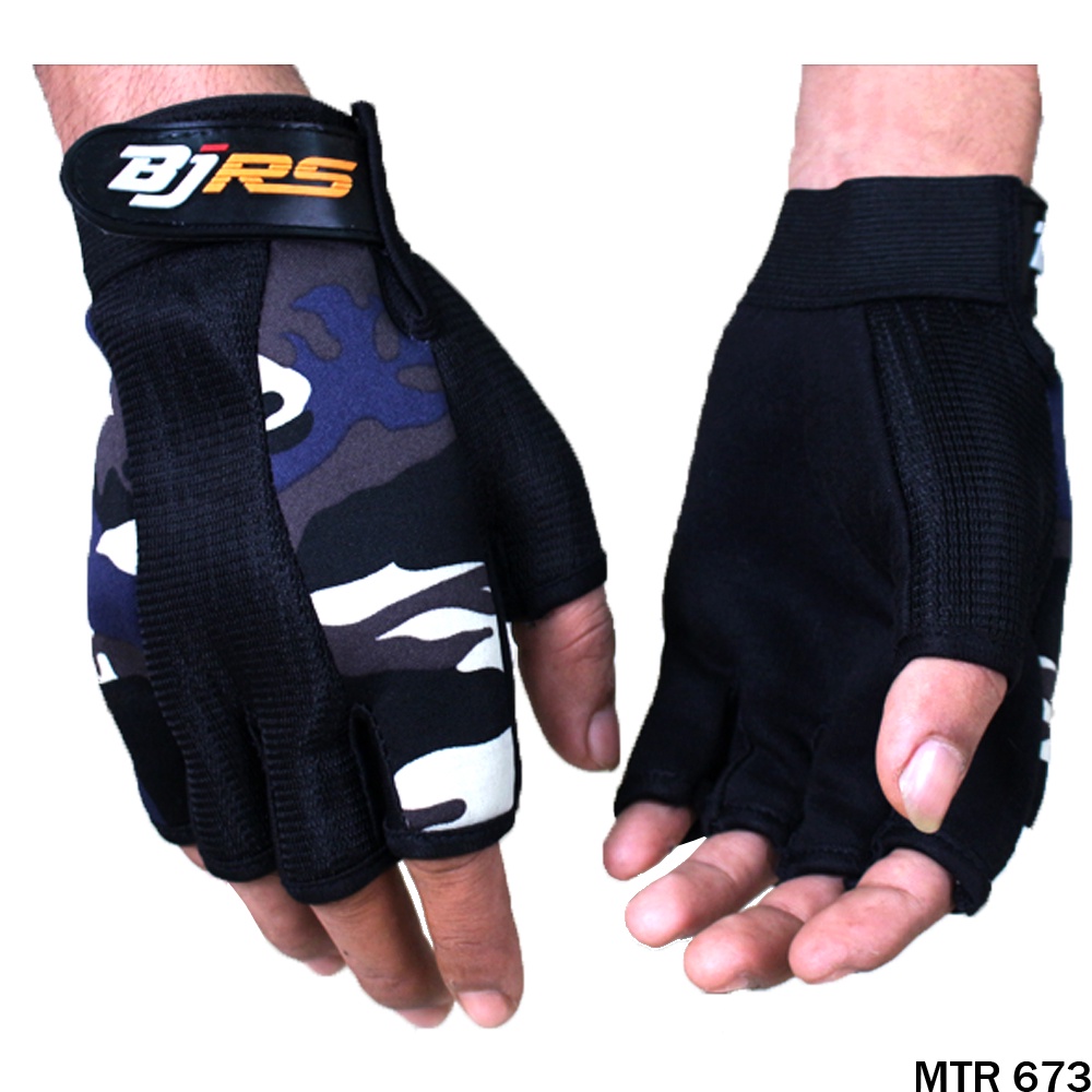 Sarung Tangan Pelindung Jari Army 1/2 Jari - MTR 673