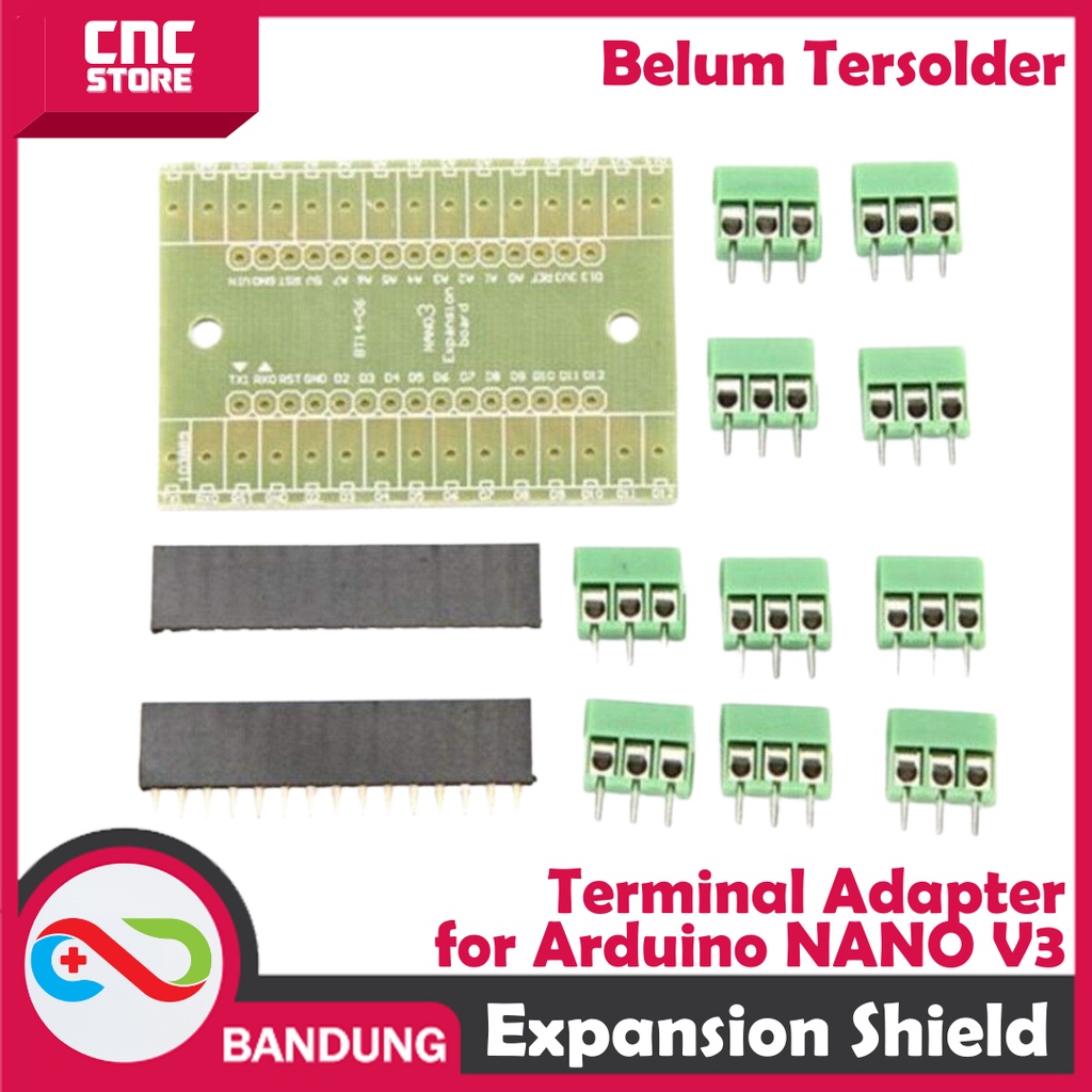 Expansion Shield Terminal Adapter IO Shield For Arduino Nano V3