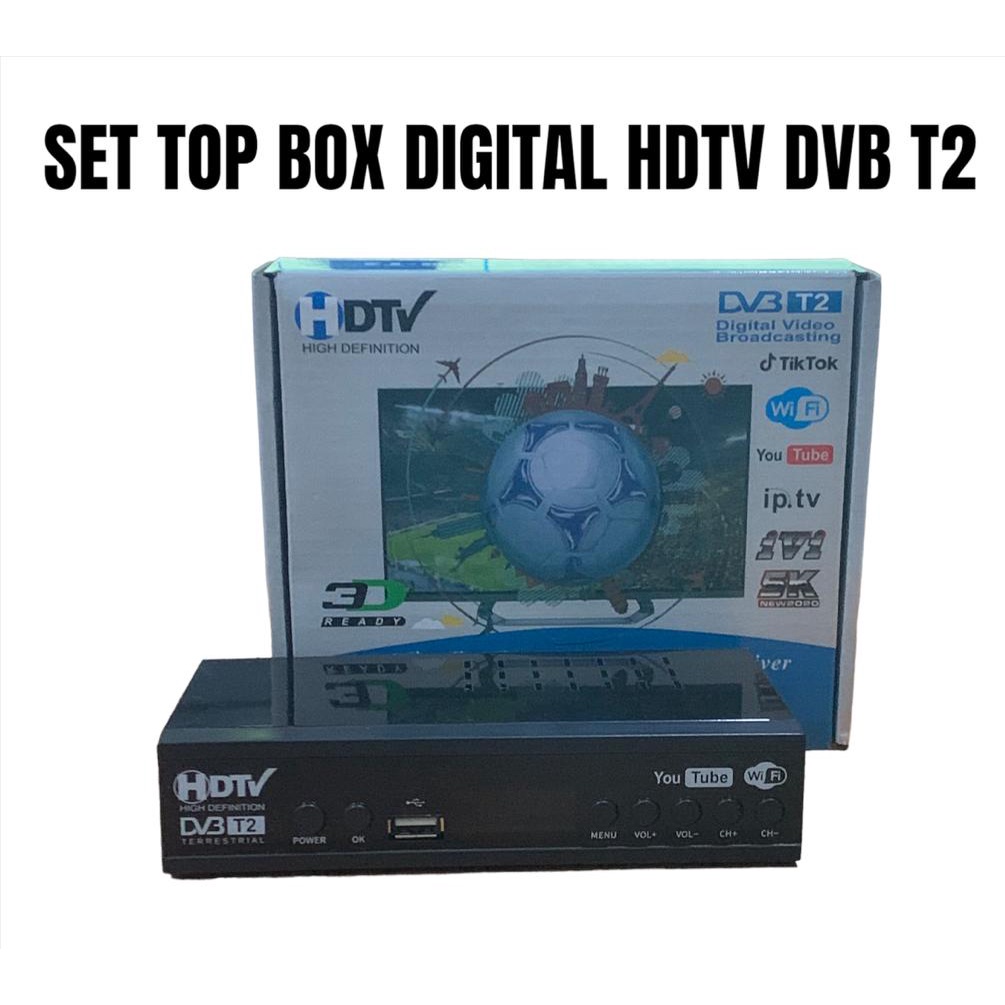 SET TOP BOX TV DIGITAL HDTV RECEIVER STB DIGITAL SET TOP BOX HDTV DVB T2