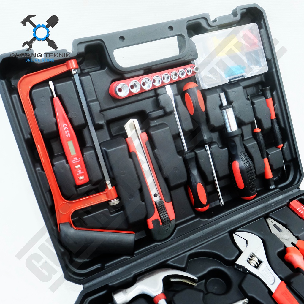 Tool Set 102pcs MAILTANK SH-159 / Alat Pertukangan Tool Kit Tool Box SH 159 - Toolkit Serbaguna SH159 MAILTANK