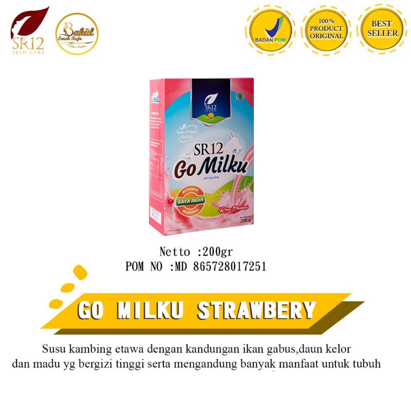 

susu etawa goMilku sr12/susu penambah berat badan anak