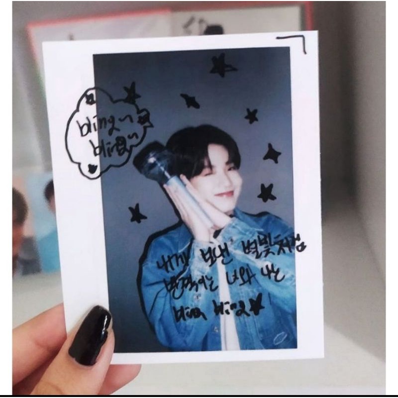 SET TREASURE PHOTOCARD LS POB JUNKYU LIGHTSTICK TREASURE WEVERSE / WV