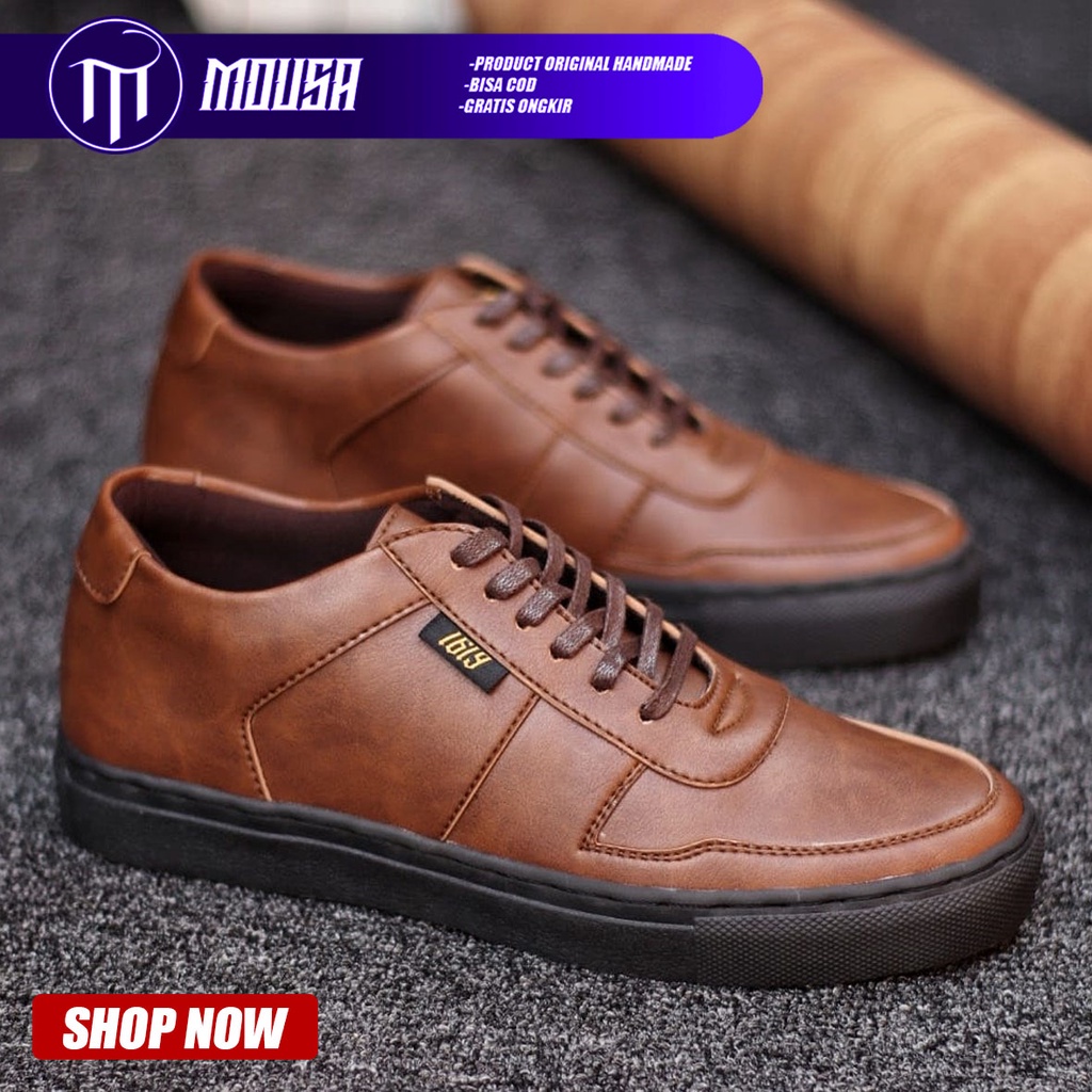 Sepatu Formal Pria Pantofel Mousa Bepol