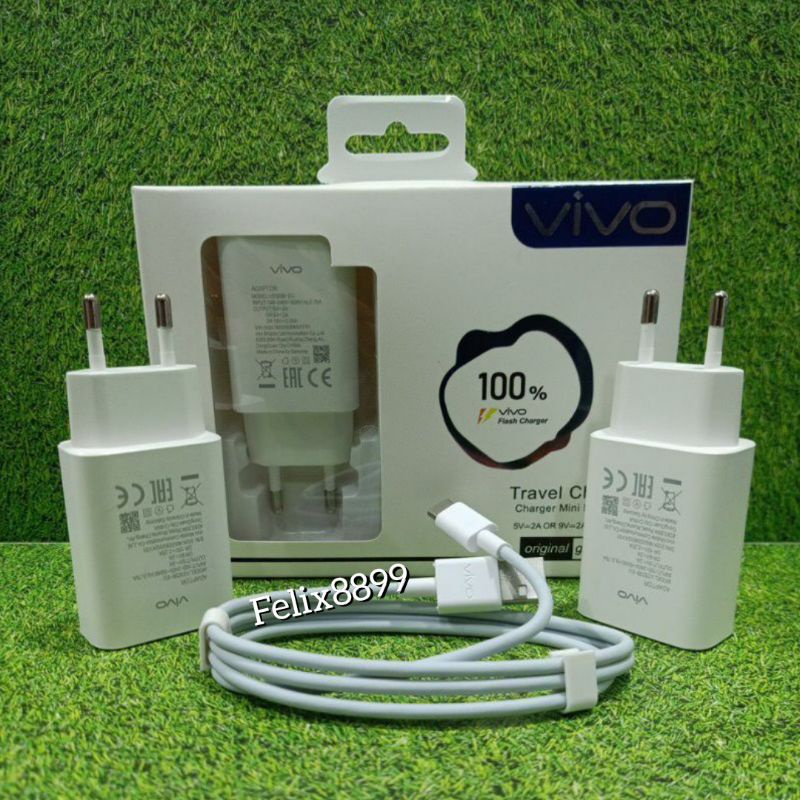 Charger Vivo Y30 Y30i Y50 Y51 Y51A Original 18W Type C Fast Charging