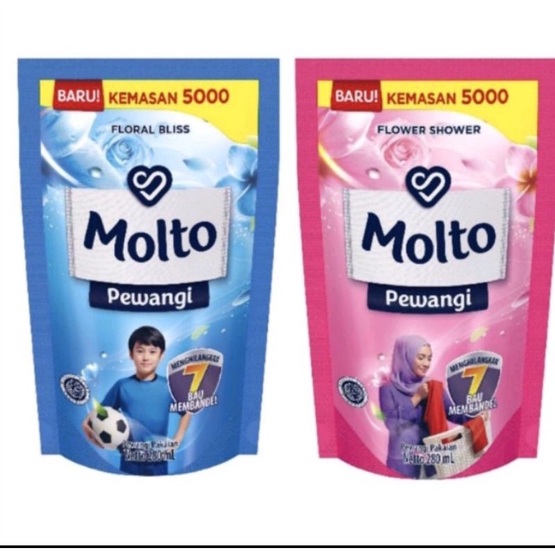 Molto Pewangi Pakaian Kemasan 5000 280ml
