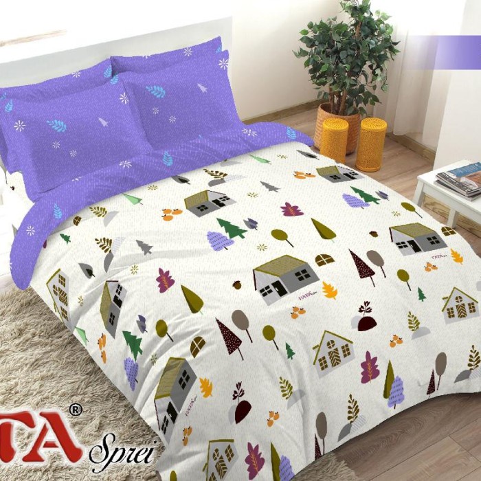 Sprei Queen Fata Sweet Home 160x200 cm {Property Off Liliy Grosir Sprei Jakarta}