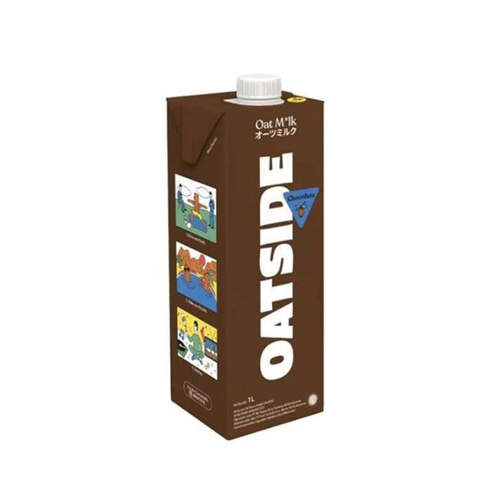 

[new] Oatside Oat Milk 1L Chocolate Hazelnut Barista Blend | Susu Oat Gandum - Chocolate