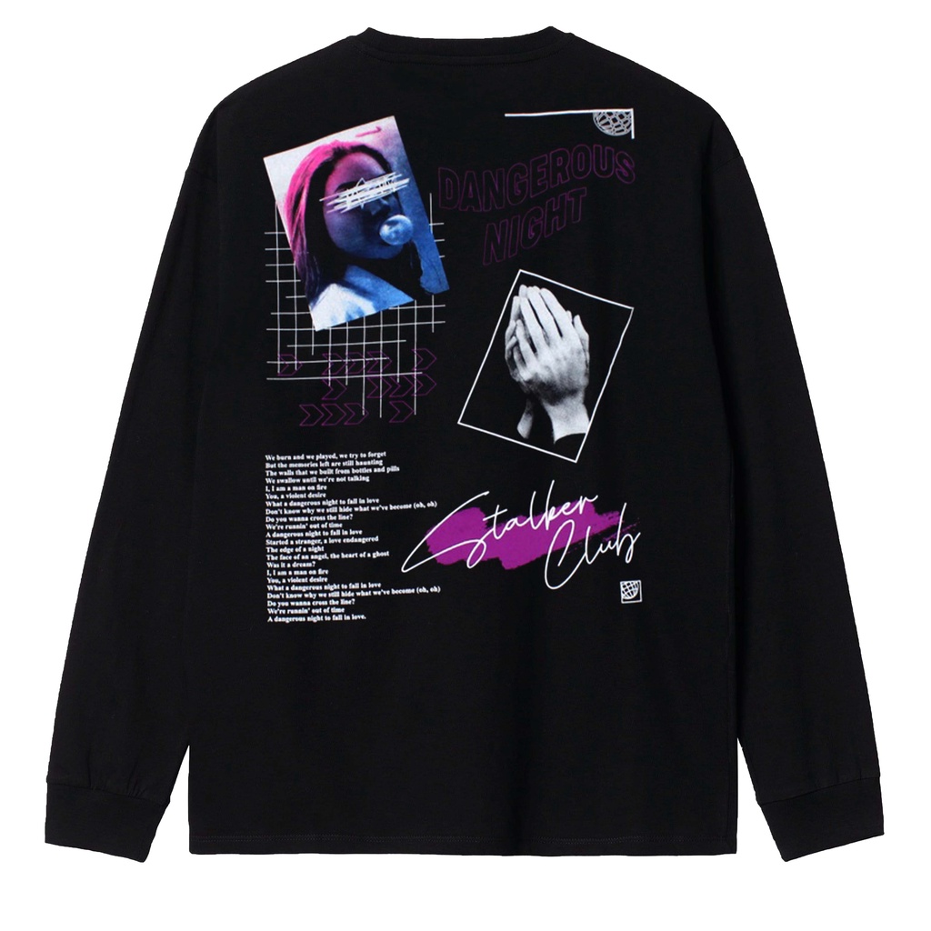 Stalker Longsleeve / Kaos Lengan Panjang - Dangerous Night