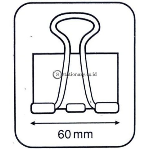 

PRO Binder Clip 280 KENKO (6 pcs) / Klip / Penjepit Kertas
