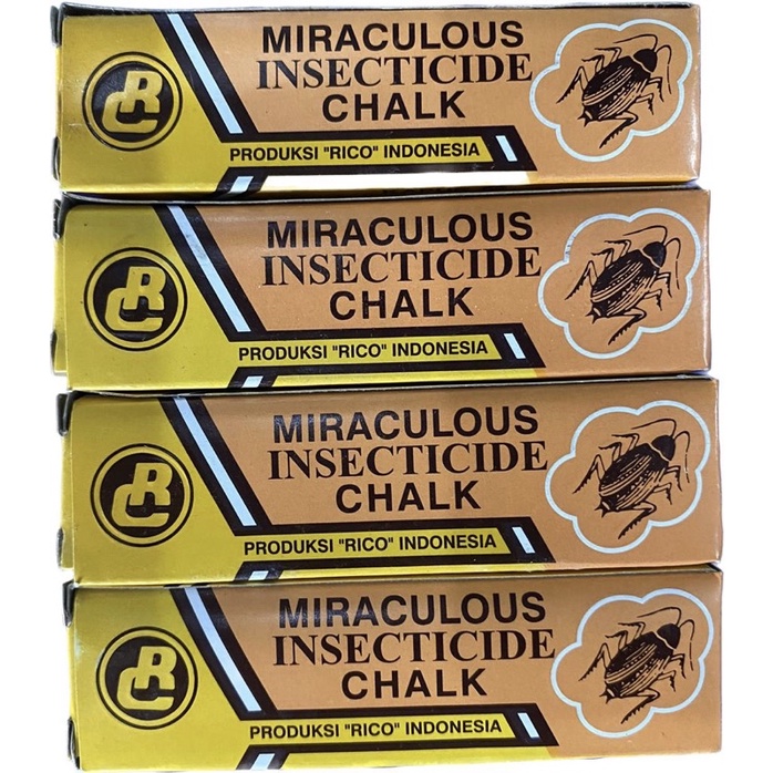 Jual KAPUR SEMUT MIRACULOUS INSECTICIDE CHALK Shopee Indonesia