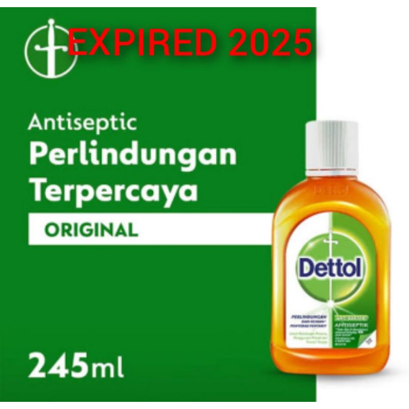 Dettol Antiseptic Liquid 245 ml ORIGINAL-BPOM